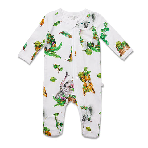 Zipsuit with Beanie Set by Marquise