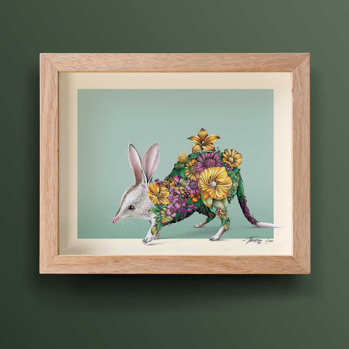 Bilby Bushwalk - Giclée Print