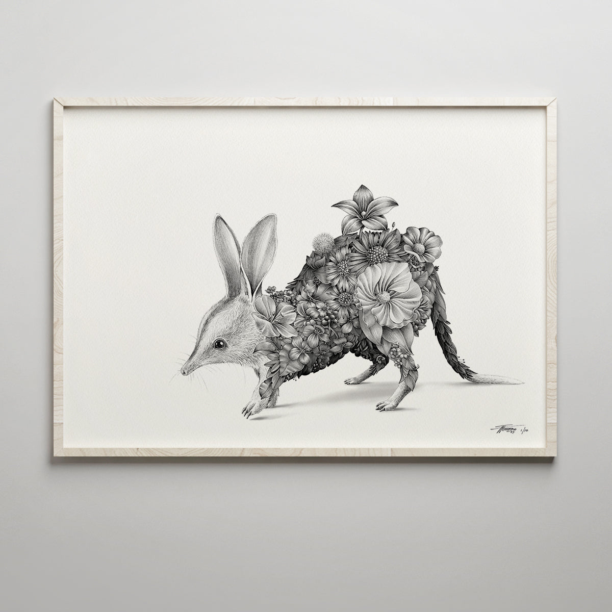 Bilby Bushwalk - Giclée Print