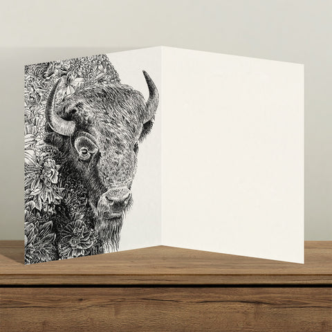 American Bison - Greeting Cards