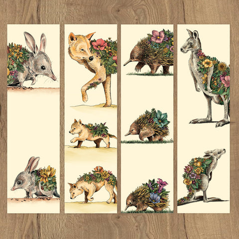 Australian Families - Bookmark Set of 8
