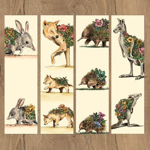 Bookmarks – Australian Families (Set of 8)