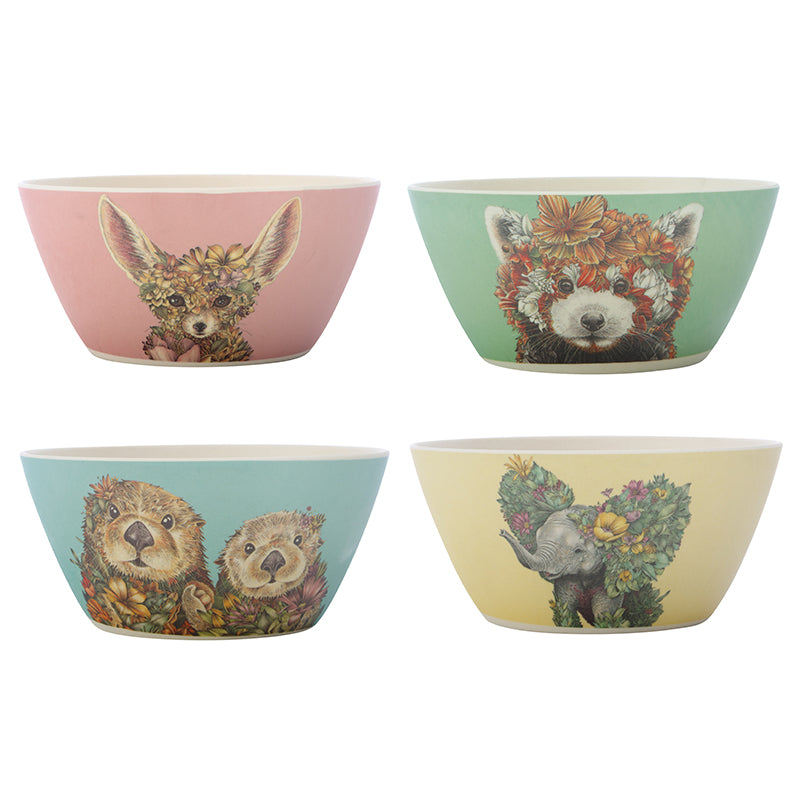 Bamboo Bowls – Set of 4 (Wild Planet)