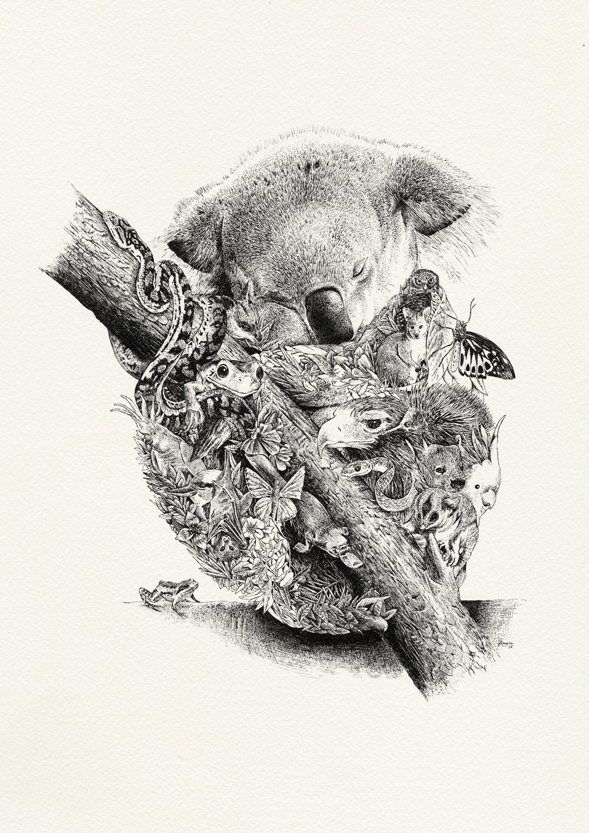 Buddha of the Bush - Giclée Print