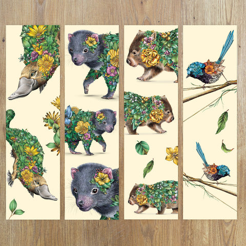 Bookmark Set of 12 – Bushwalk