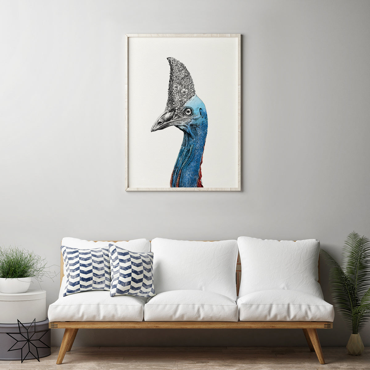 Southern Cassowary - Giclée Print