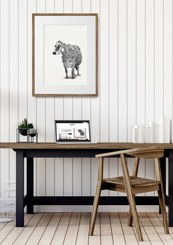 Clarabelle (cow) - Giclée Print