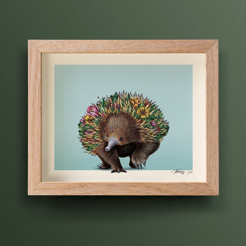 Echidna Bushwalk - Giclée Print