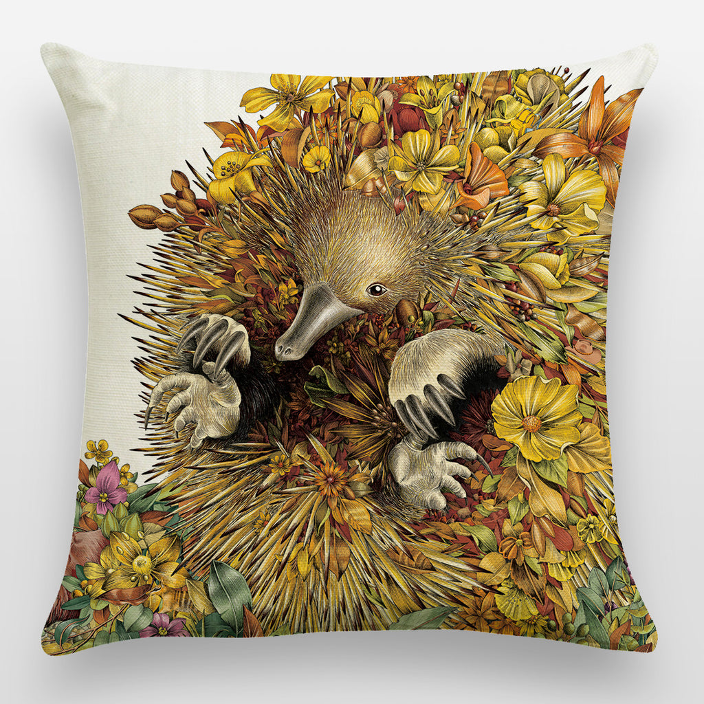 Easy-going Echidna - Cushion Cover