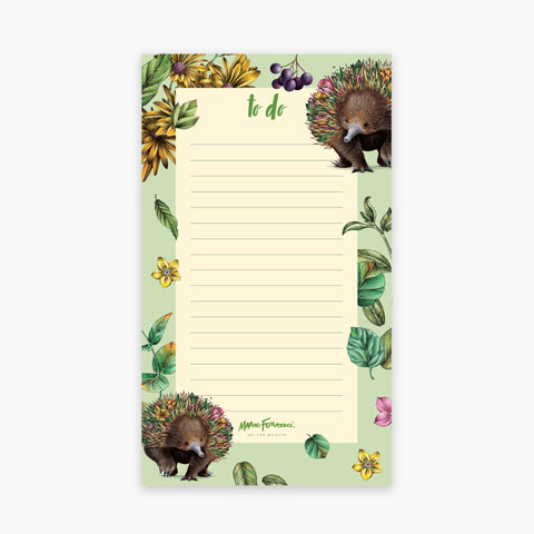 Lined Notepad – Echidna