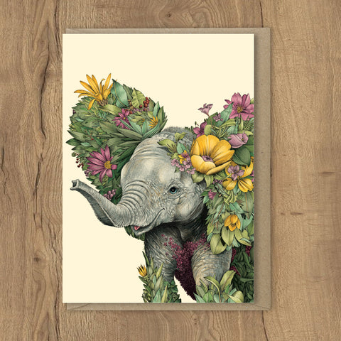 Elephant Calf - Greeting Cards