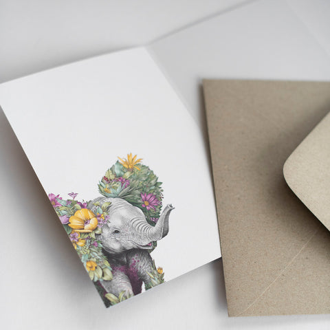 Elephant Calf - Greeting Cards