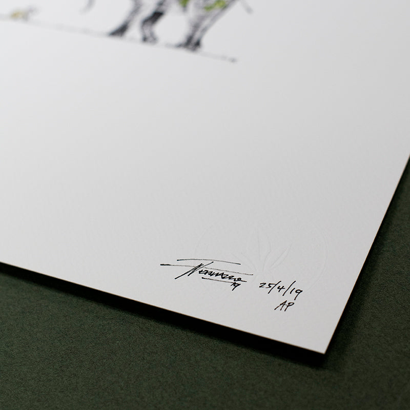 Elephant & Mouse - Artist Proof
