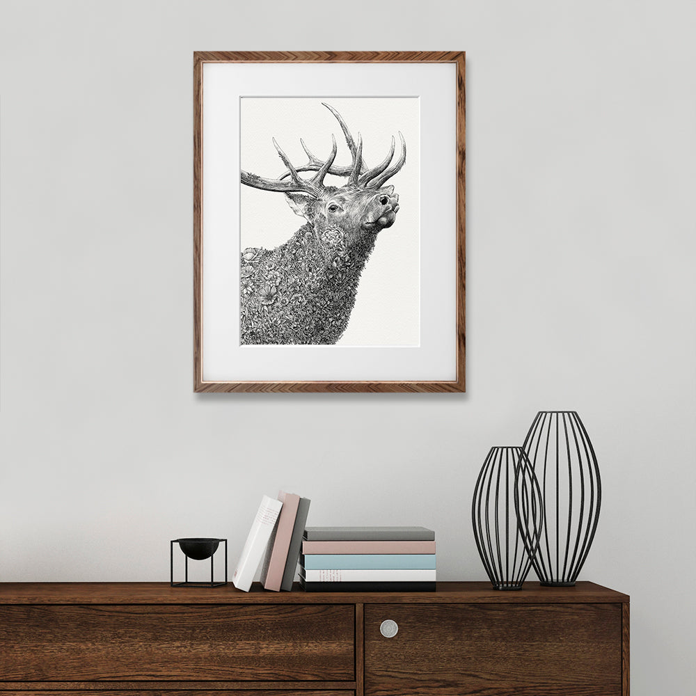 Elk - Giclée Print