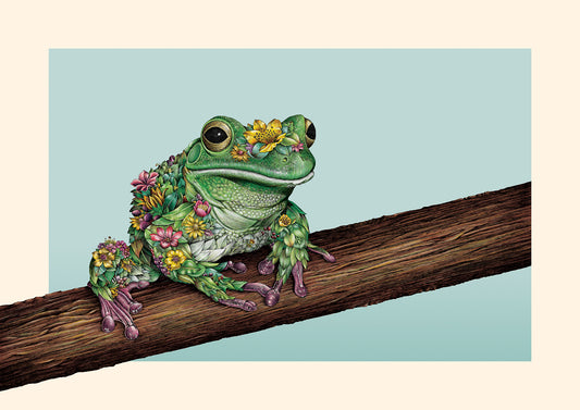 Frog Bushwalk - Giclée Print