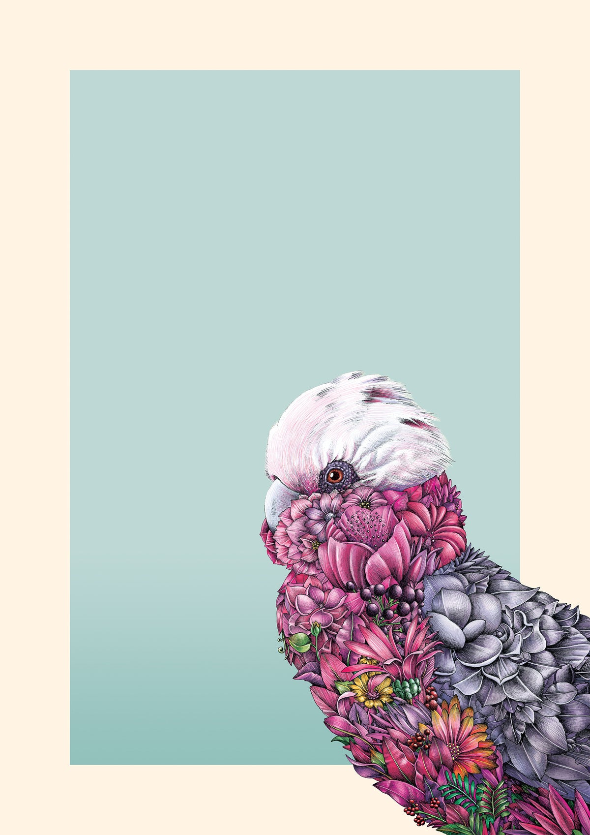 Galah Bushwalk - Giclée Print