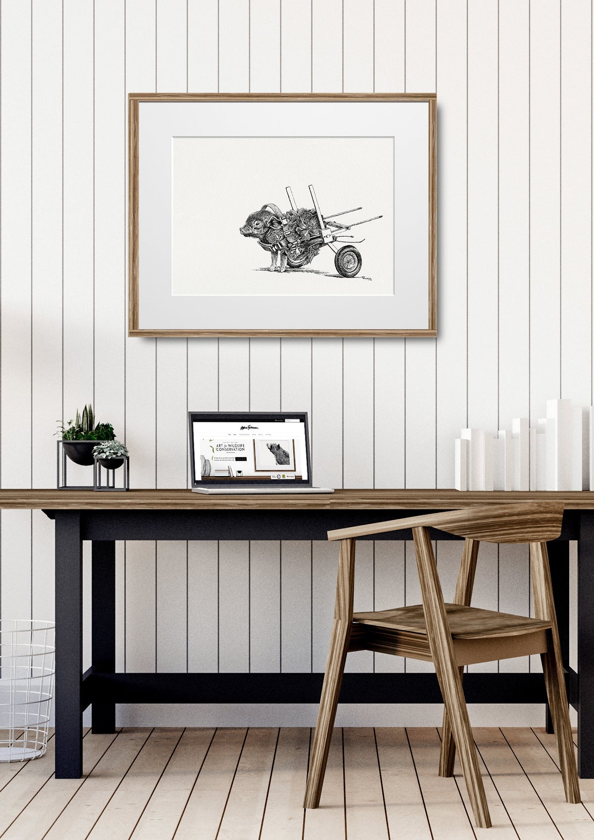 Leon Trotsky (piglet) - Giclée Print
