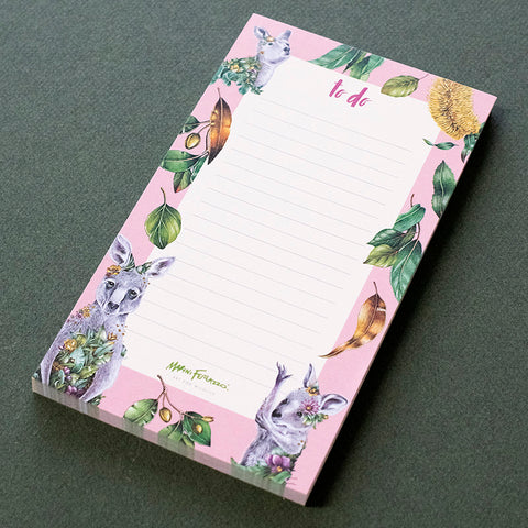 Lined Notepad – Kangaroo