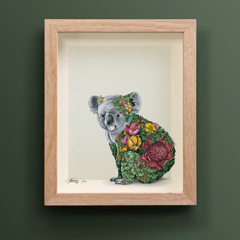 Koala Bushwalk - Giclée Print