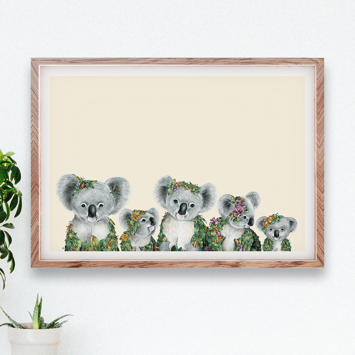 Koala Family - Giclée Print