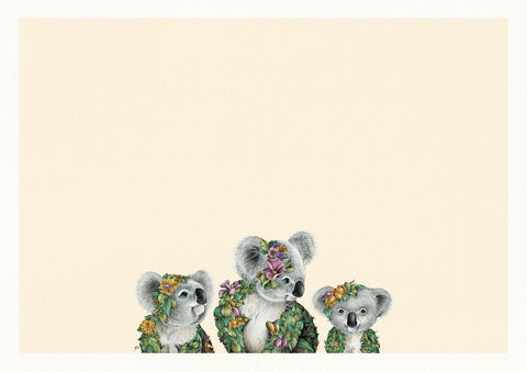 Koala Family - Giclée Print