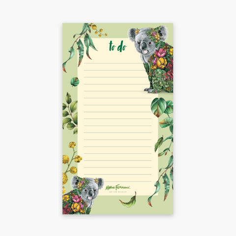 Lined Notepad – Koala Bushwalk