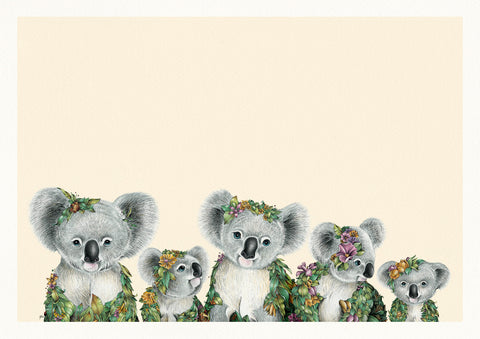Koala Family - Giclée Print