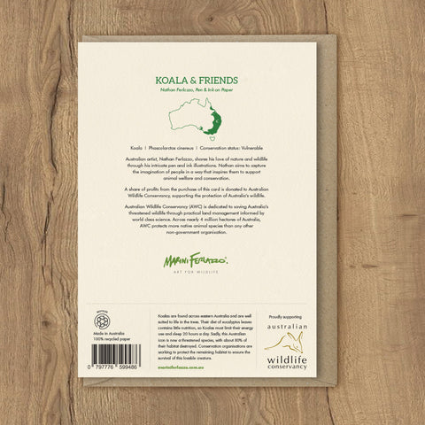 Australian Wildlife Friends - Greeting Card Set