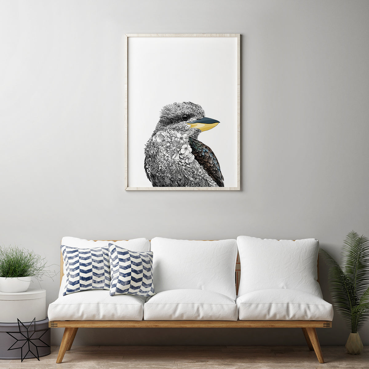 Laughing Kookaburra - Giclée Print