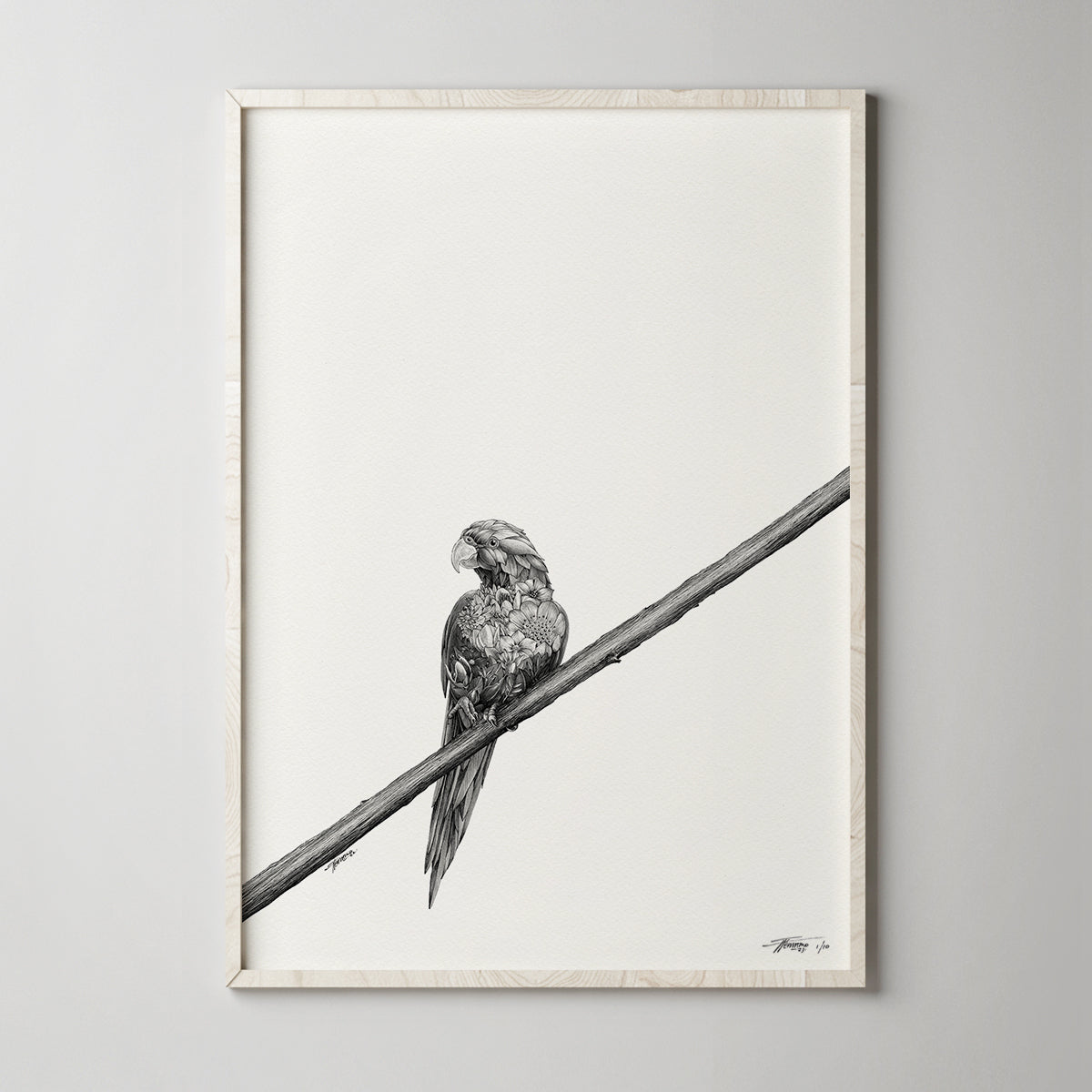 Rainbow Lorikeet - Giclée Print