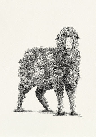 Molly Brown (sheep) - Giclée Print