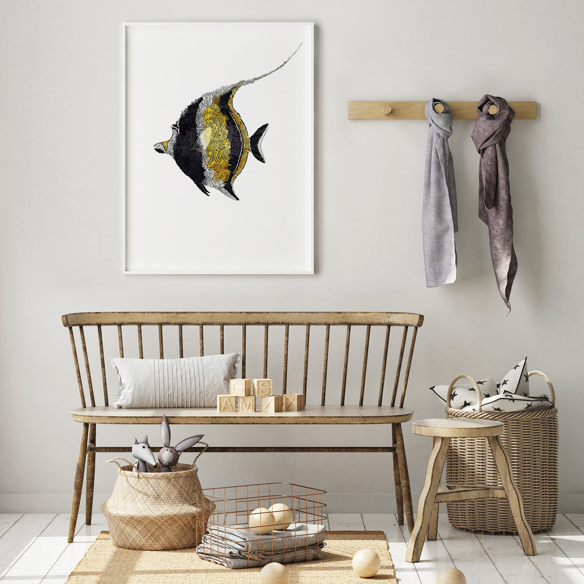 Moorish Idol - Giclée Print