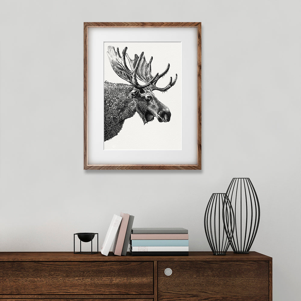 Moose - Giclée Print