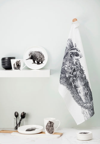 Wombat - Tea Towel