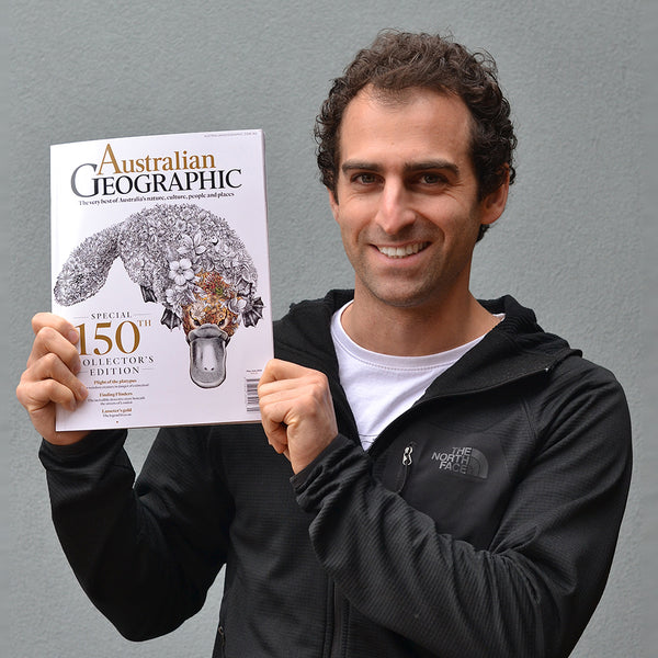 Banjo the Platypus Giclée Print Marini Ferlazzo Art for Wildlife