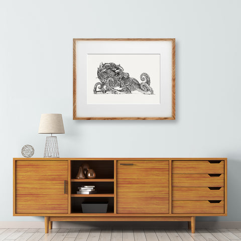 Octopus / Oceanic - Giclée Print