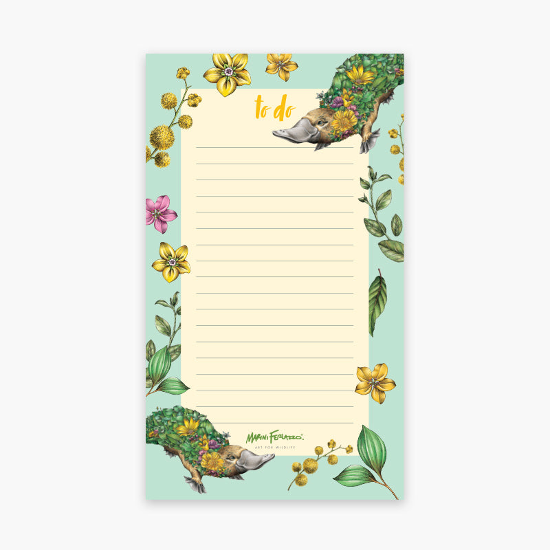 Lined Notepad – Platypus