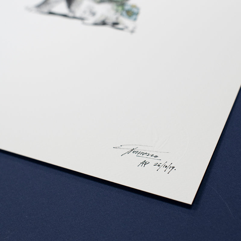 Polar Bear & Cub - Artist Proof