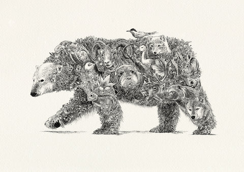 Polar Bear / Arctic - Giclée Print