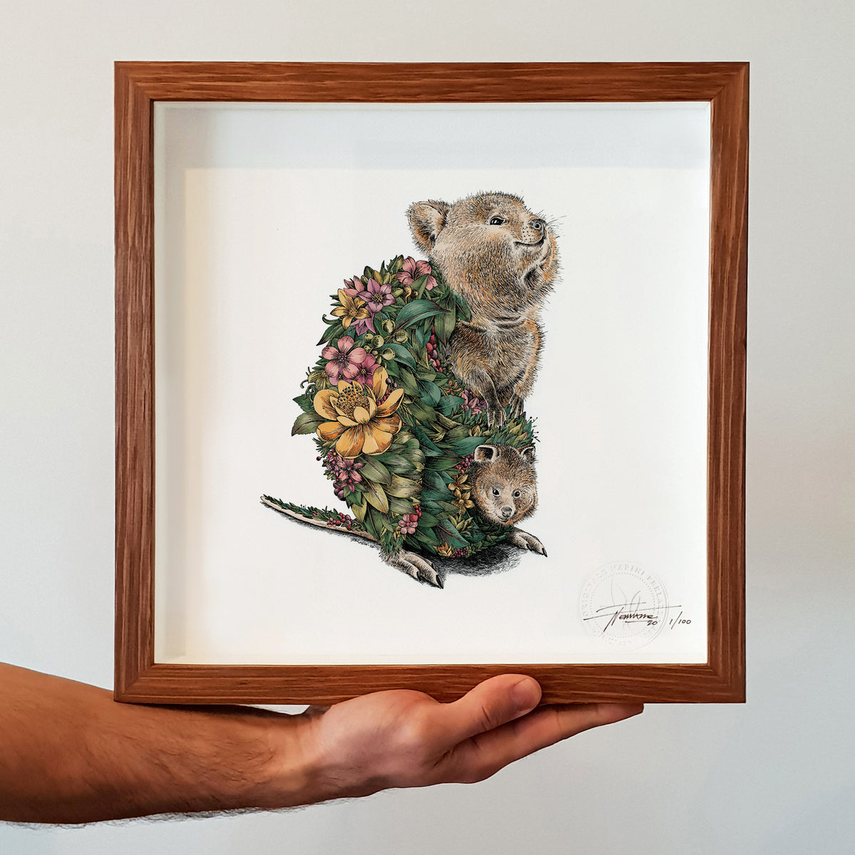 Quokka & Joey - Giclée Print