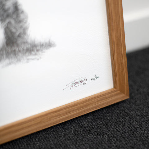 Black Rhino / Africa - Framed (Pick Up In-store Only)