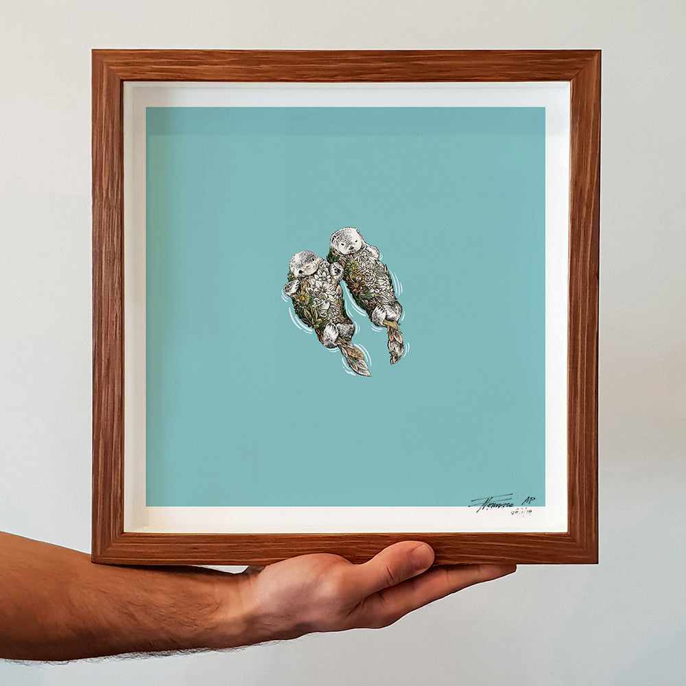 Sea Otters - Artist Proof