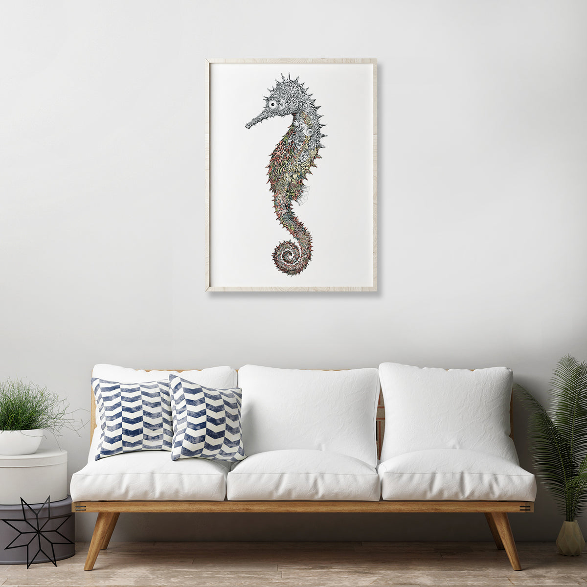 Spiny Seahorse - Giclée Print