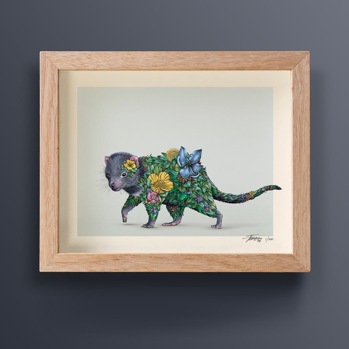 Tasmanian Devil Bushwalk - Giclée Print