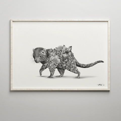 Tasmanian Devil Bushwalk – Special Edition Print