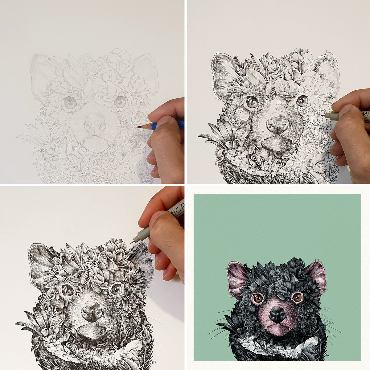 Tasmanian Devil – Giclée Print