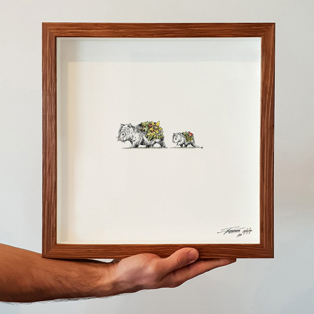 Wombat Walk - Artist Proof