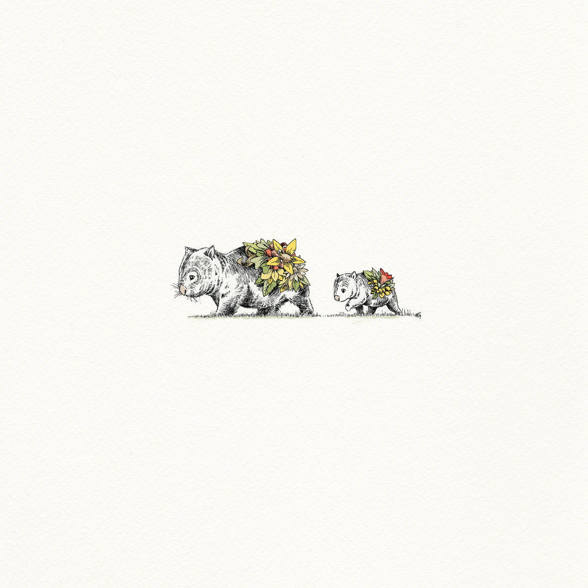 Wombat Walk - Artist Proof