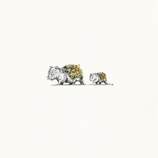 Wombat Walk - Artist Proof