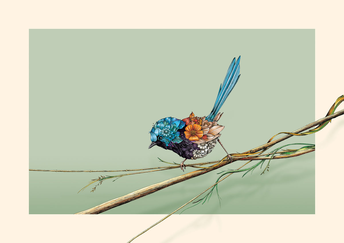 Wren Bushwalk - Giclée Print